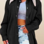 Knit Button Up Long Sleeve Outerwear Cardigan