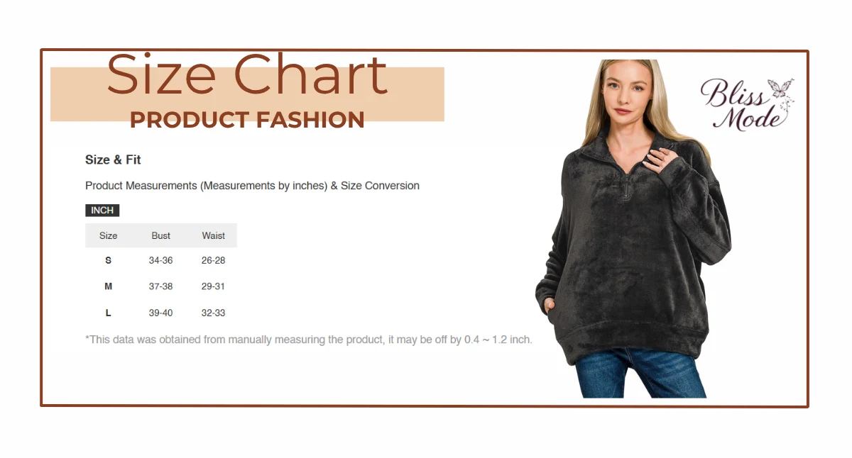 Faux Fur Half Zip Pullover with Pocket