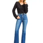 High Rise Classic Flare Jeans