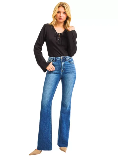 High Rise Classic Flare Jeans
