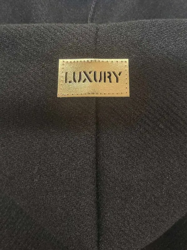 Black Hooded Shacket with Utility Pockets