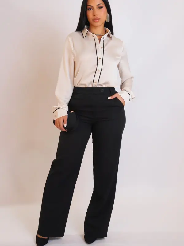 Clean Slate Formal Ladies Pants - Black
