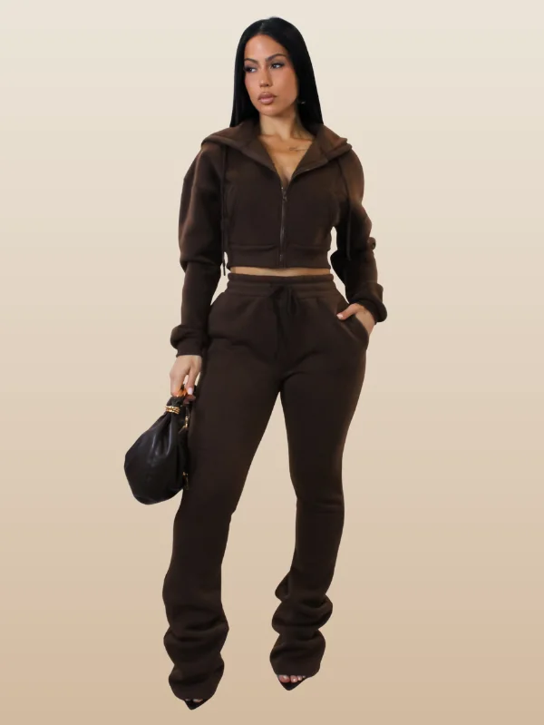 Urban Ease Female Jogger Set – Relaxed Fit Co-Ord Outfit - Image 2