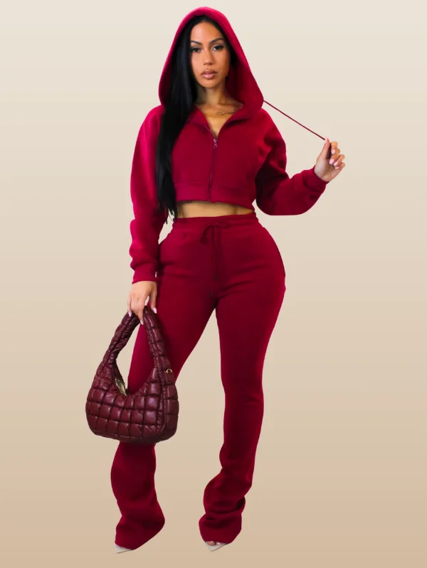 Urban Ease Female Jogger Set – Relaxed Fit Co-Ord Outfit - Image 6