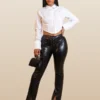 Vinyl Vixen Flared Ladies Pants