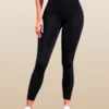black high waist leggings