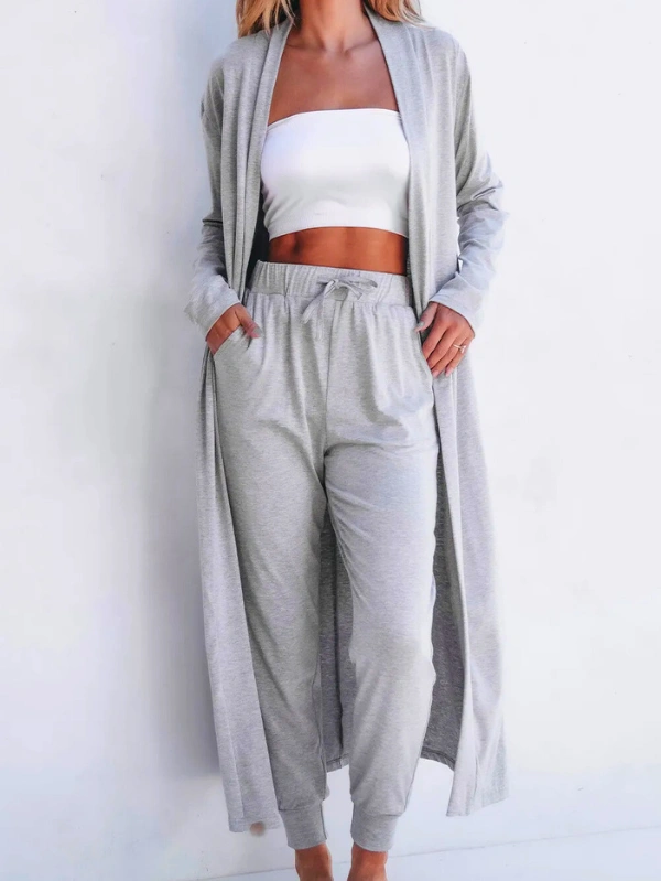 open-front-cardigan-pants-lounge-set