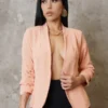 Boss Up Blazer - Pink