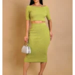 Lime Luxe Radiance Skirt Set