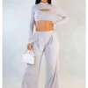 Rumor Has It Pant Set - Taupe