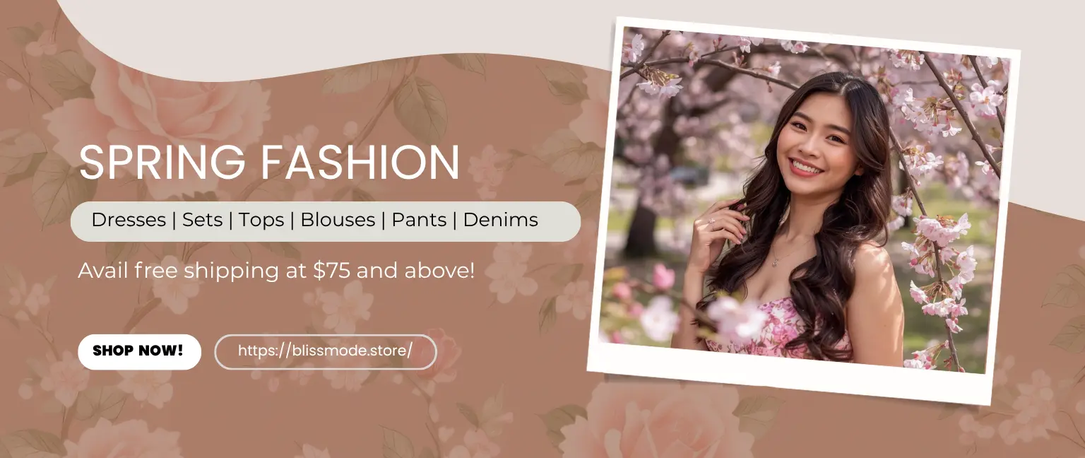 Spring Fashion Bottom Banner