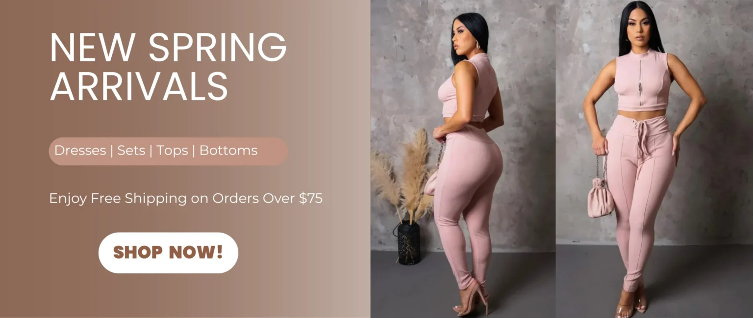 Spring Fashion Bottom Banner