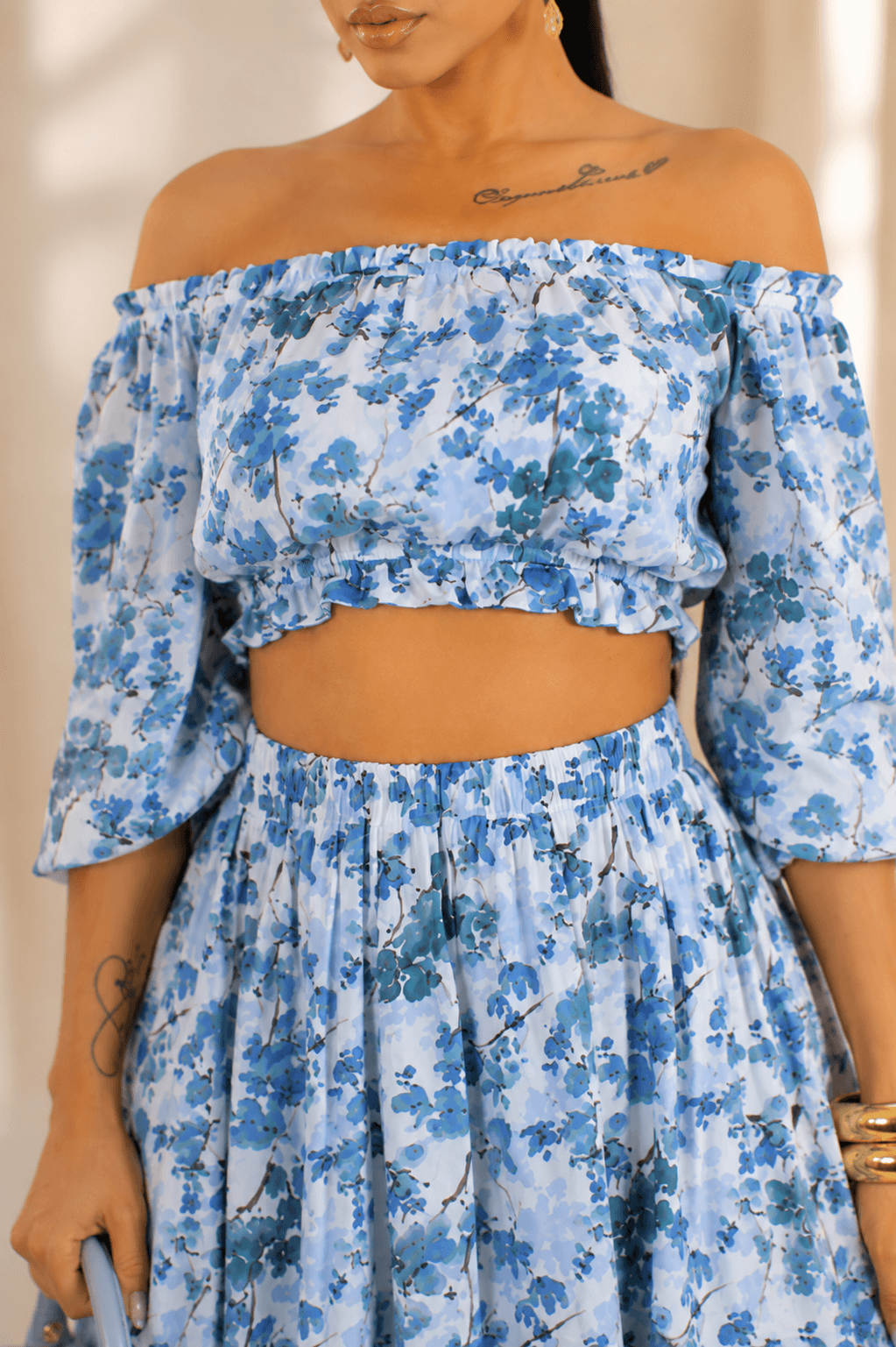 Blue Willow Skirt Set - Image 4