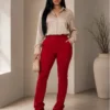 Boss Mode Satin Blouse Front View