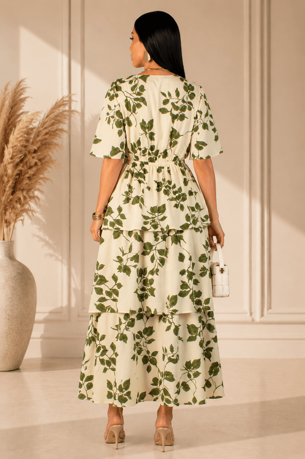 Evergreen Bloom Dress - Image 4