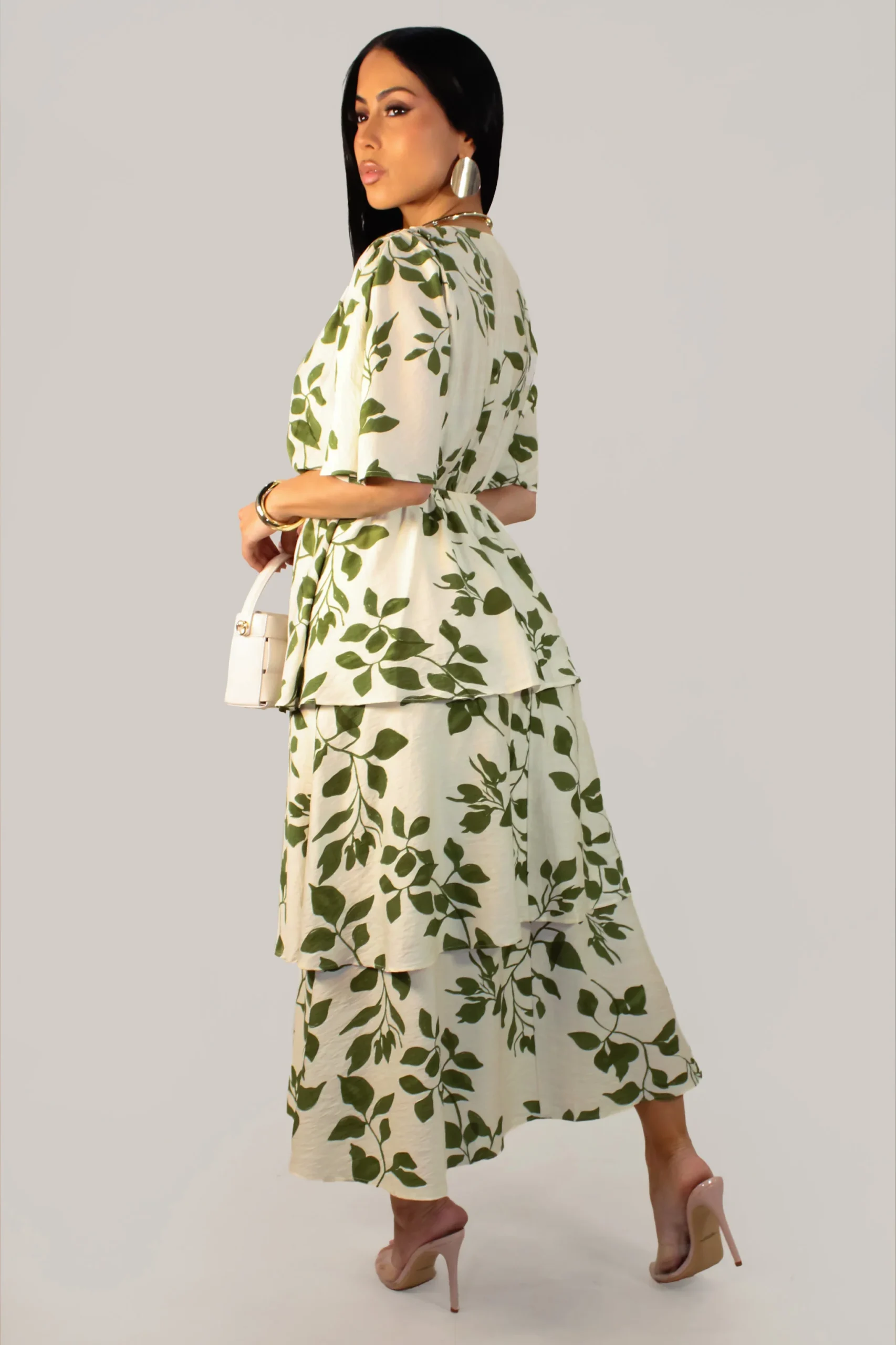 Evergreen Bloom Dress - Image 2