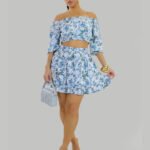 Blue Willow Skirt Set