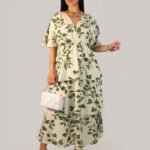 Evergreen Bloom Dress