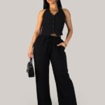 Noir Chic Pant Set